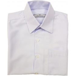 Baju Putih Sekolah Menengah - Lengan Panjang (COTTON)